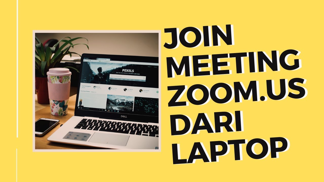 cara menggunakan zoom meeting di laptop